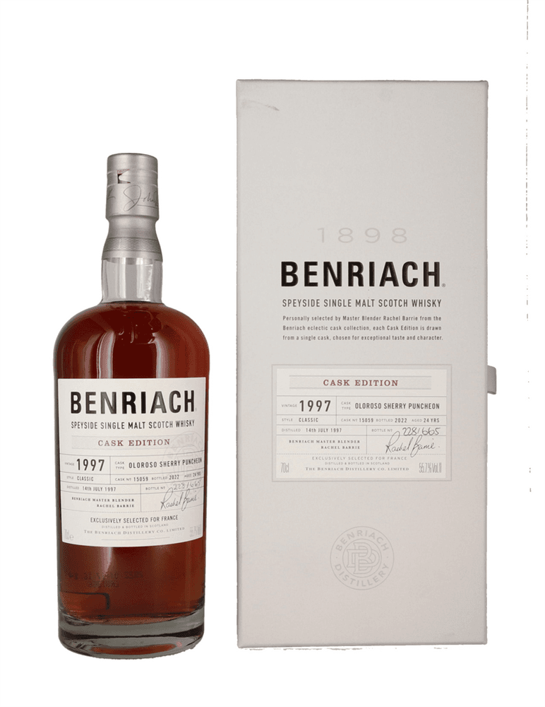 Benriach 24 Years Single Cask 1997