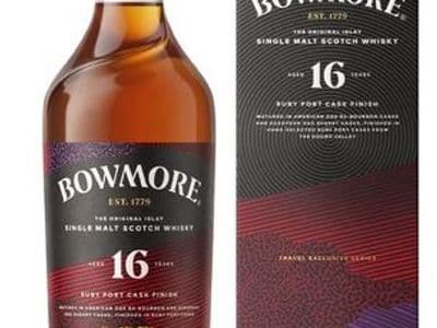 Bowmore 16 Years Ruby Port Cask Finish (Travel Retail)