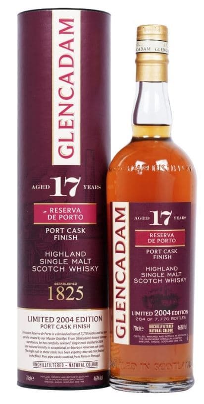 Glencadam 17 Years Port Cask Finish Limited 2004 Edition